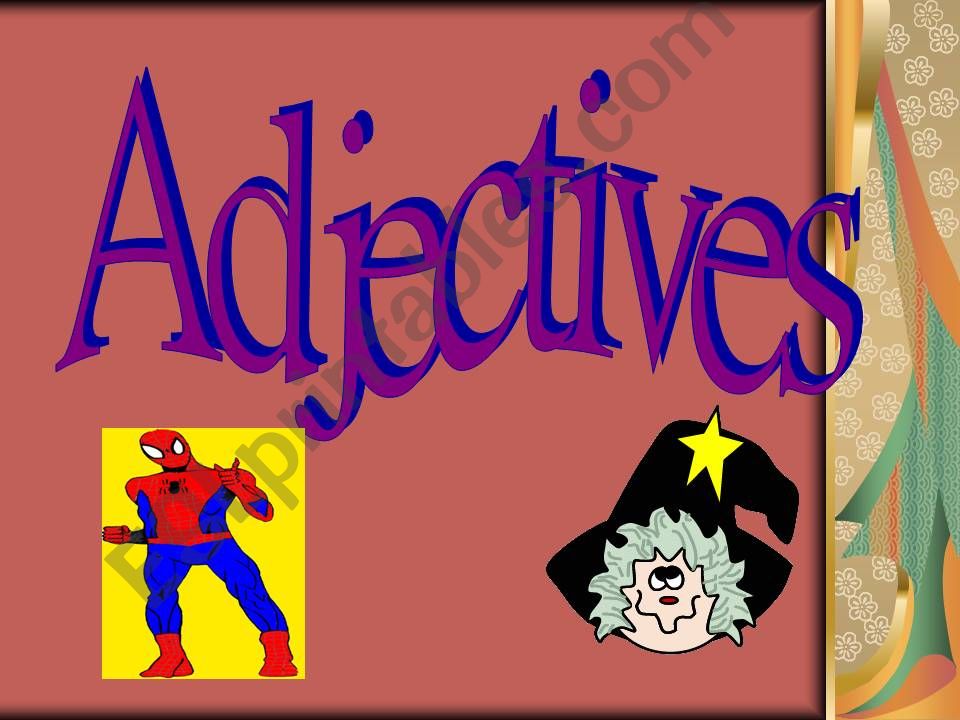 adjectives powerpoint