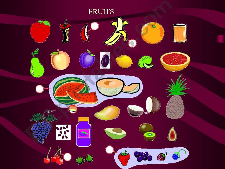 fruits powerpoint