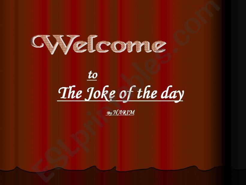 Jokes powerpoint