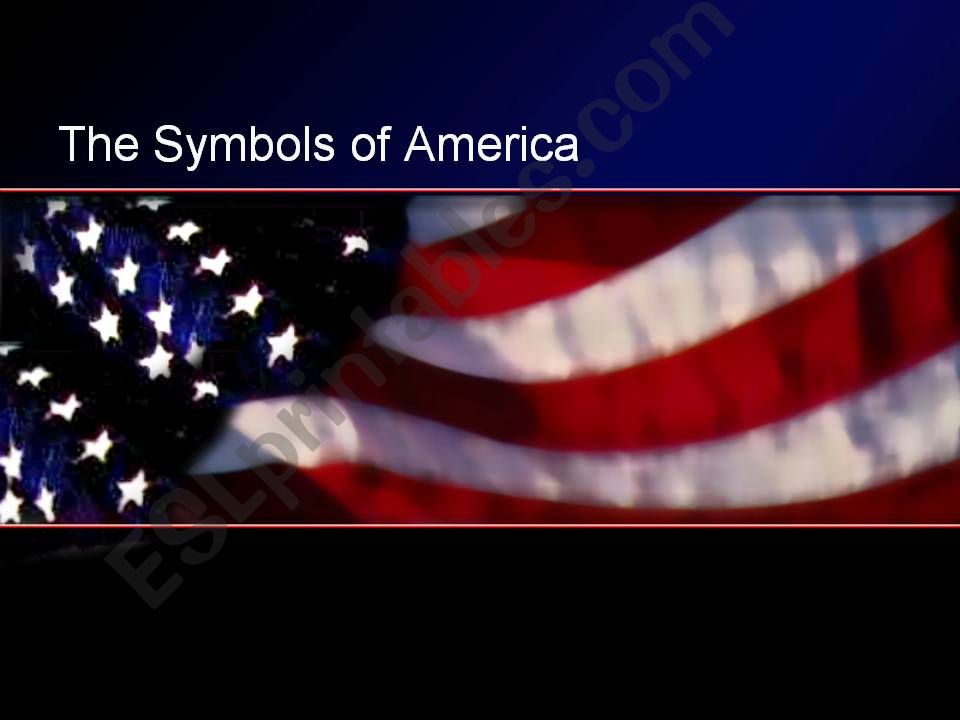 The Symbols of America powerpoint