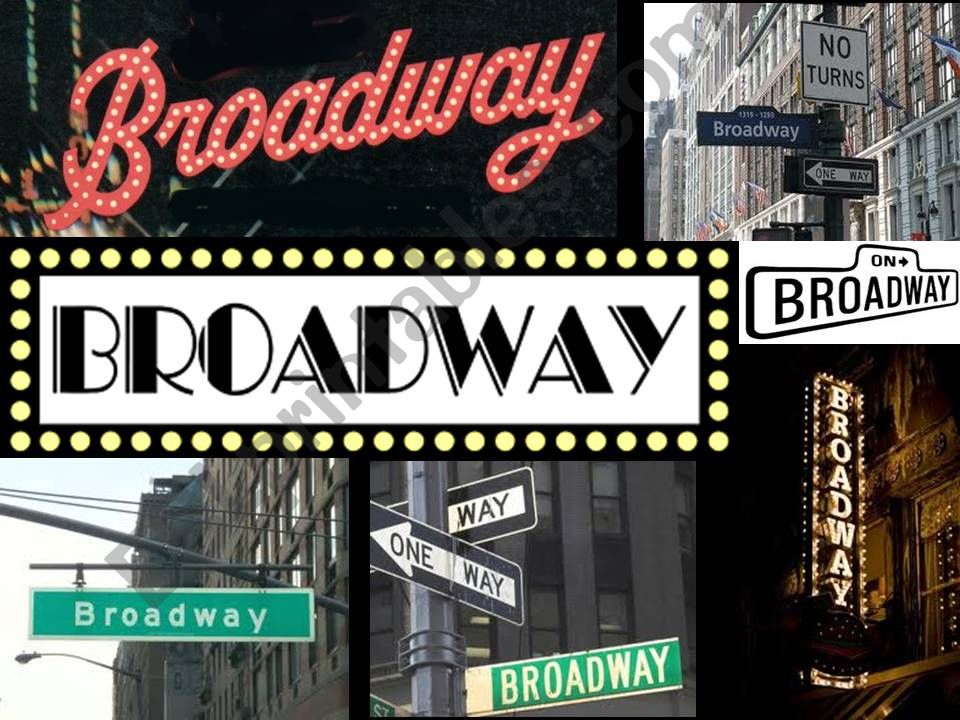 Broadway powerpoint