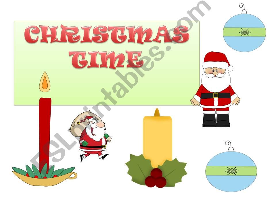 CHRISTMAS TIME powerpoint