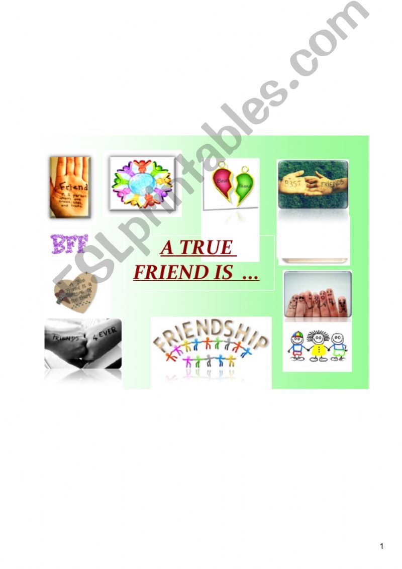 Friendship powerpoint