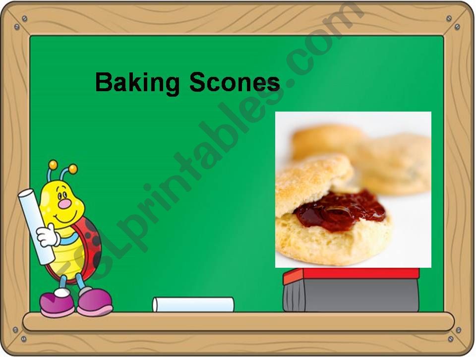 Backing scones powerpoint