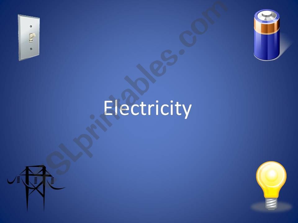 Electricity powerpoint