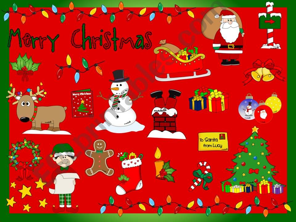 Christmas time *GAME* (1/6) powerpoint