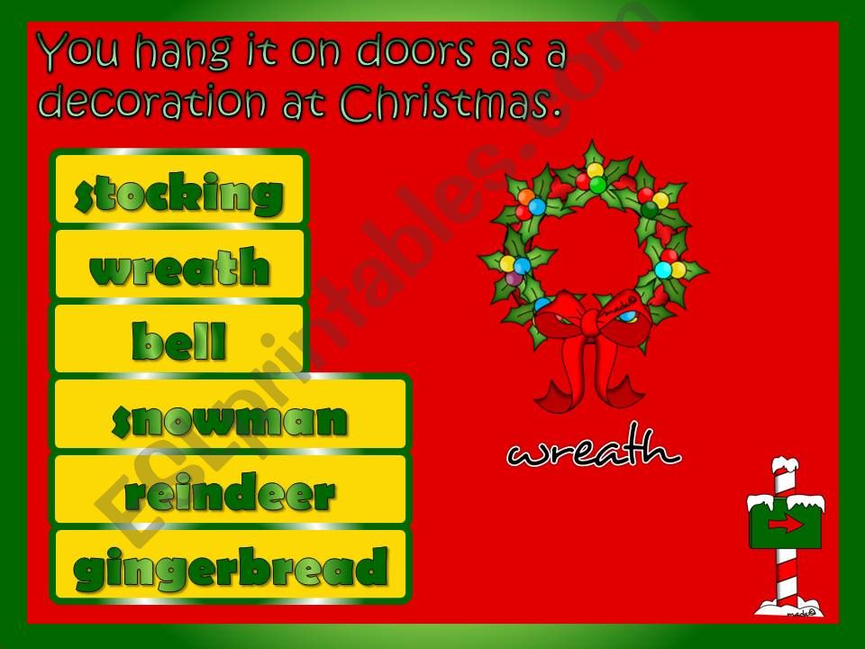 Christmas time *GAME* (3/6) powerpoint