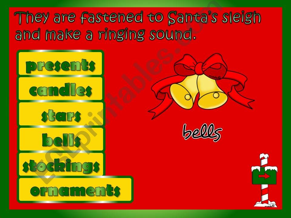 Christmas time *GAME* (6/6) powerpoint