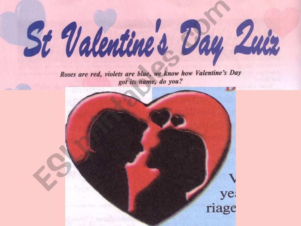 St Valentine powerpoint