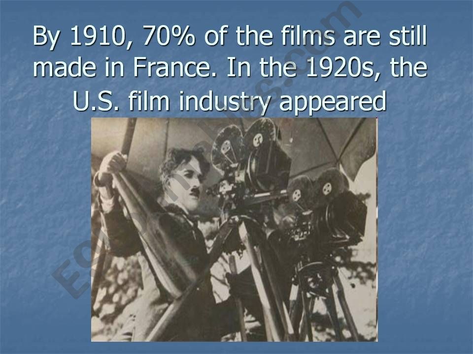 History of Cinema powerpoint