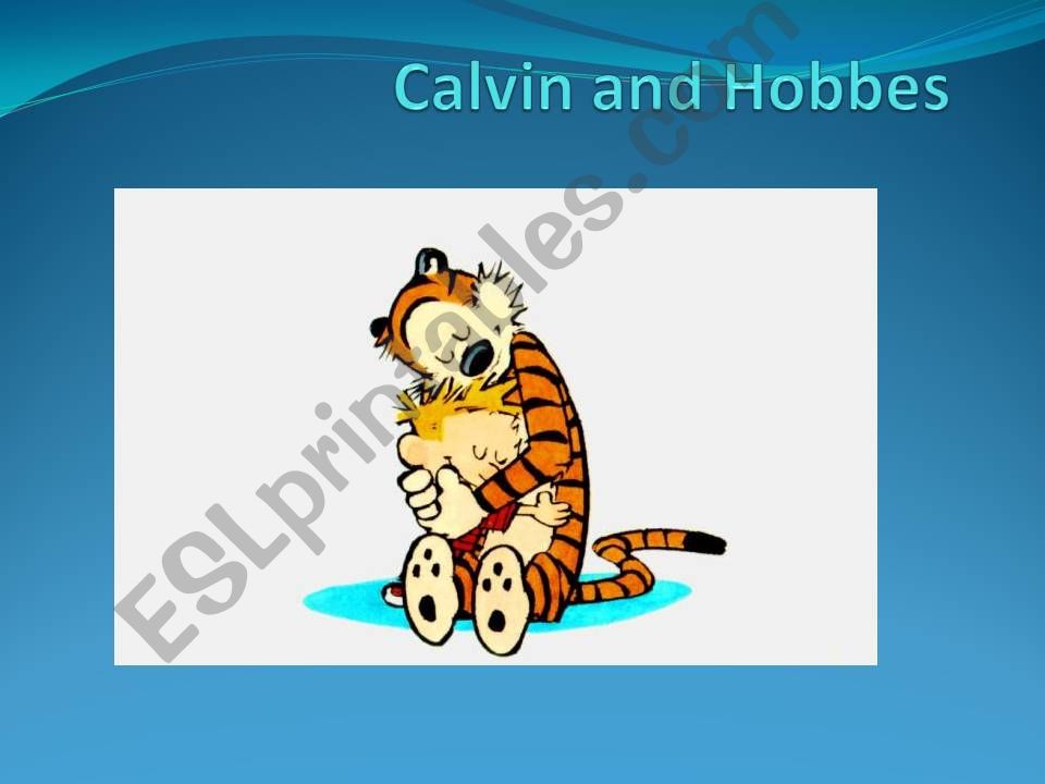 Calvin and Hobbes, where is my jacket?
