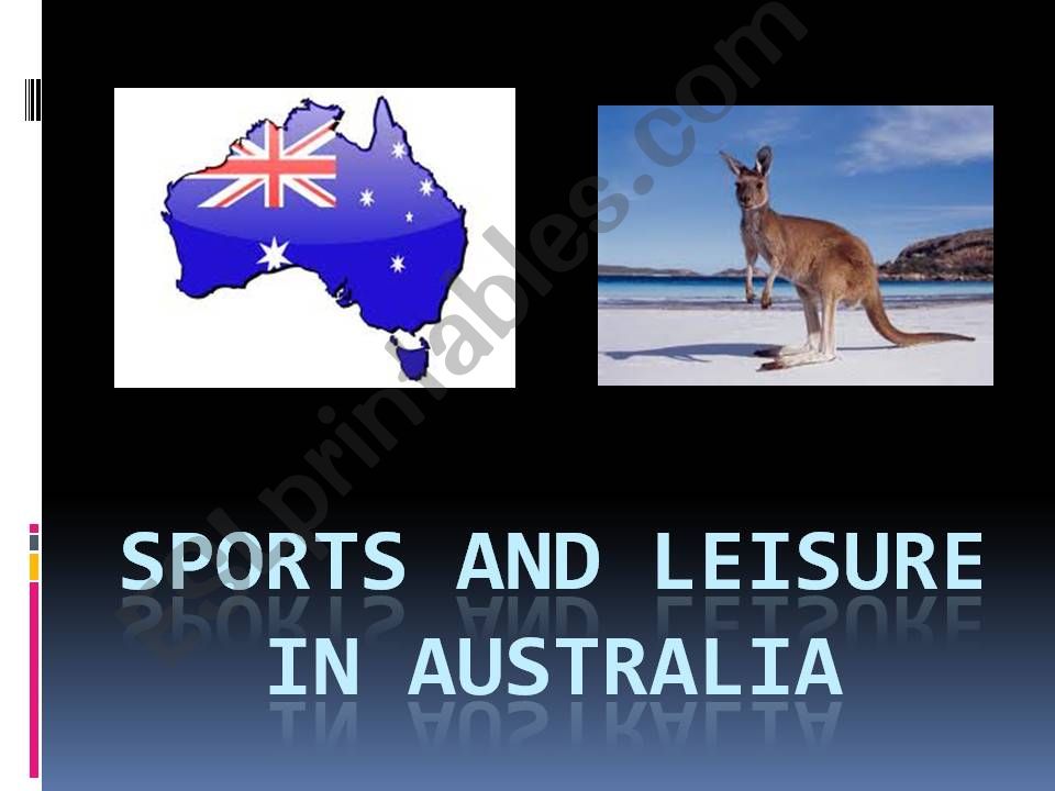 Sports and leisure in Australia