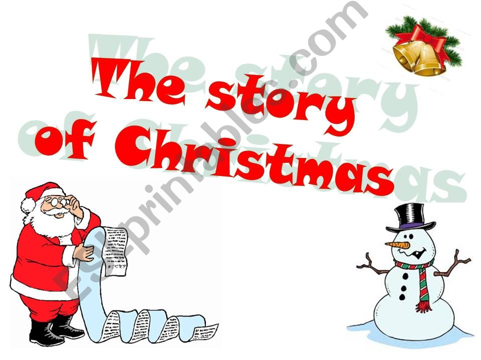 The story of Christmas 1 powerpoint