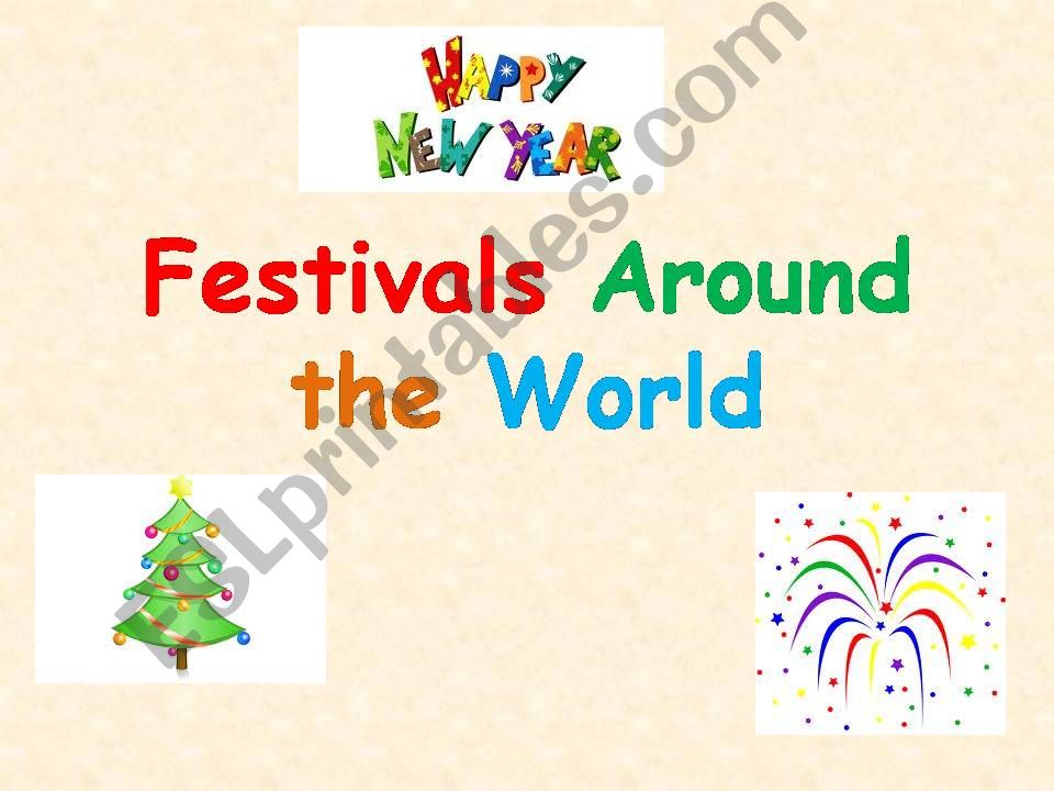 festivals around the world - part1