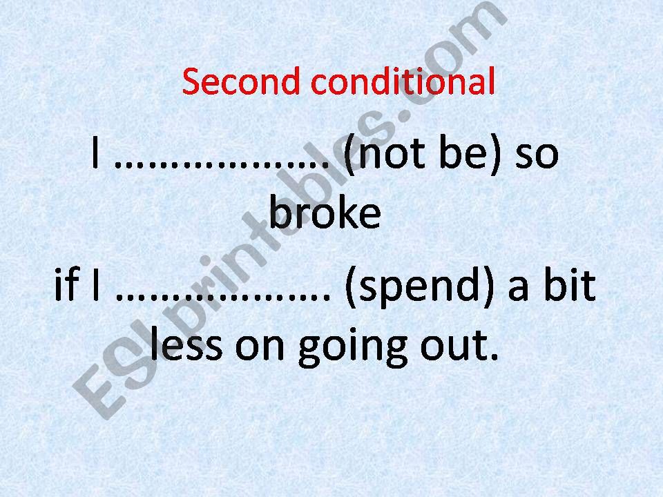 Second Conditional powerpoint