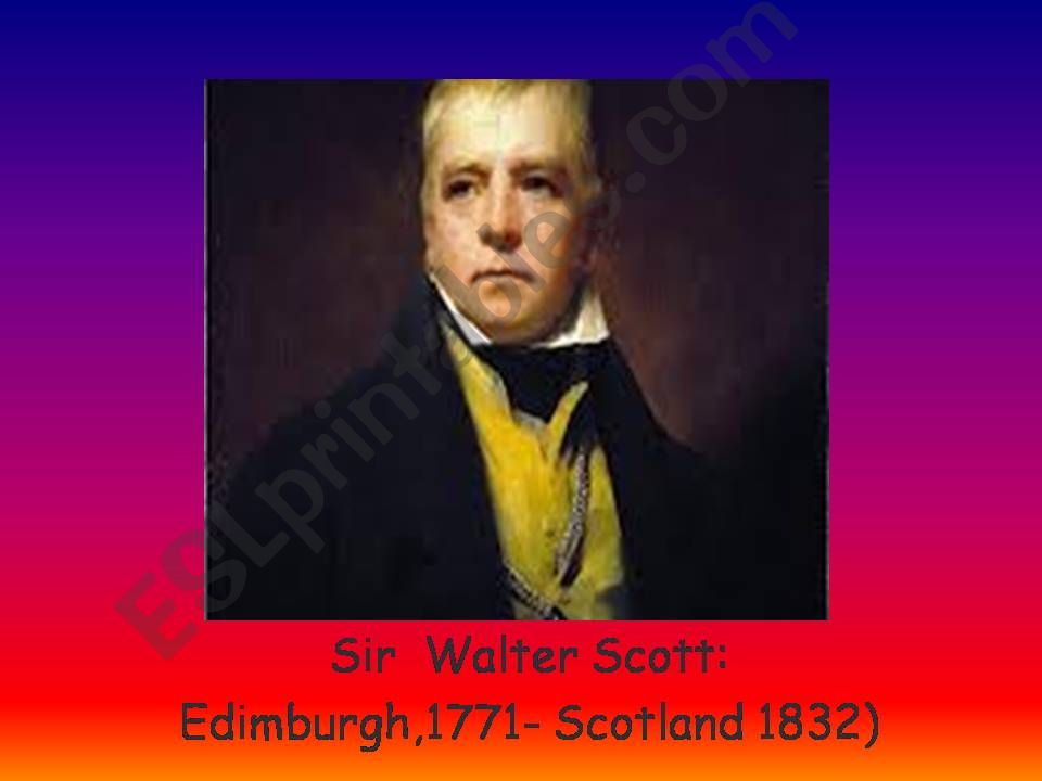 Walter Scott  powerpoint