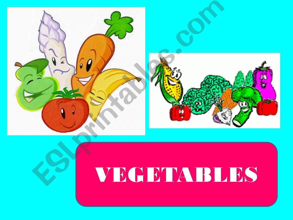VEGETABLES powerpoint
