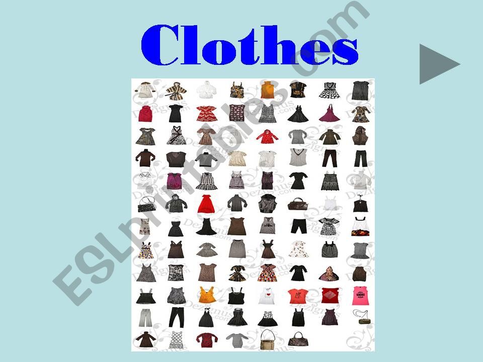 Clothers powerpoint