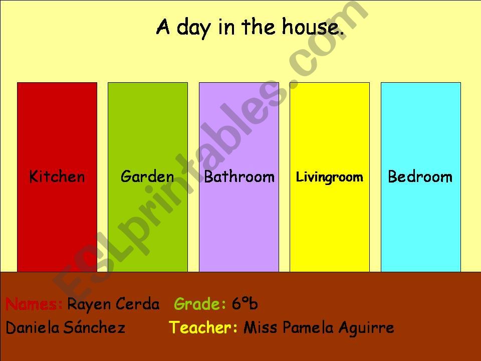 A day in the house powerpoint