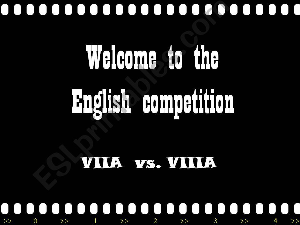 english competition powerpoint