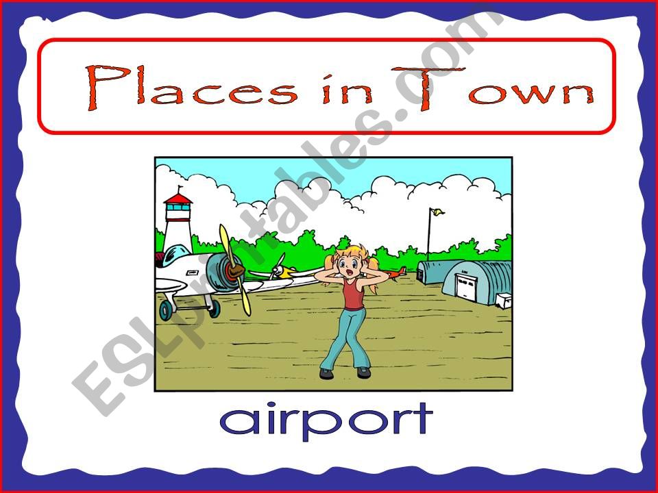 Places in Town (2) powerpoint