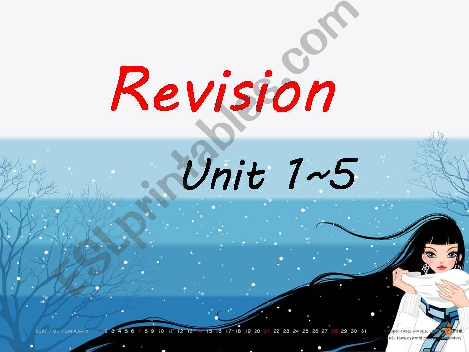 Revision powerpoint
