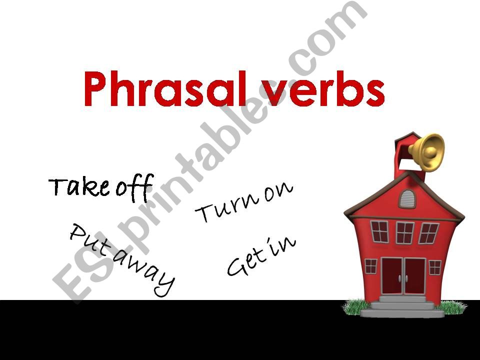 Phrasal verbs powerpoint