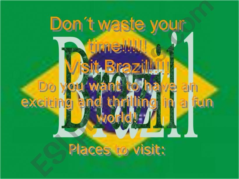 holidays in Brazil powerpoint