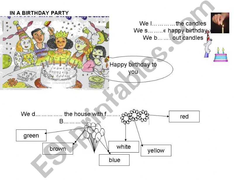 birthday party powerpoint