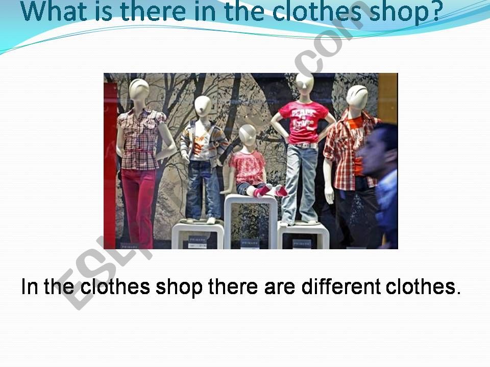 CLOTHES powerpoint