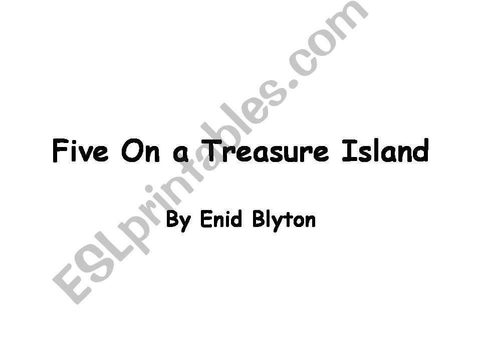 Famous Five on a Treasure Island