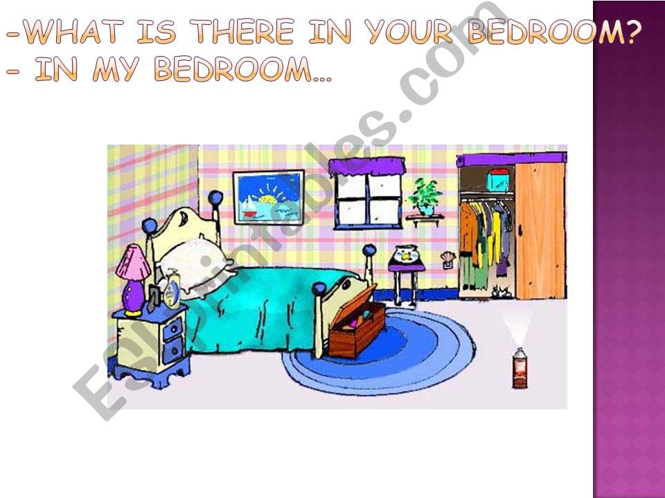 The objects in my bedroom powerpoint