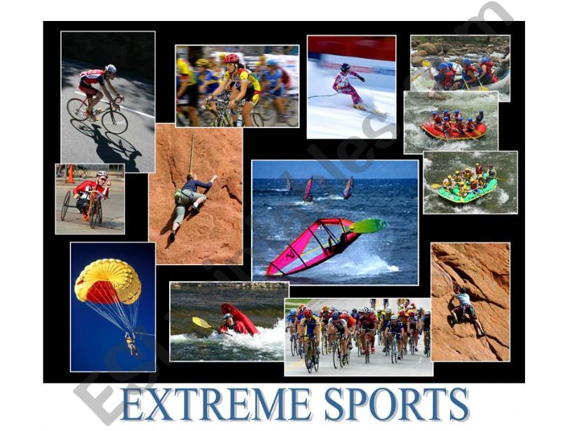EXTREME SPORTS powerpoint