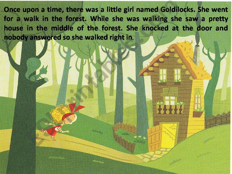 goldilocks 2-8 powerpoint