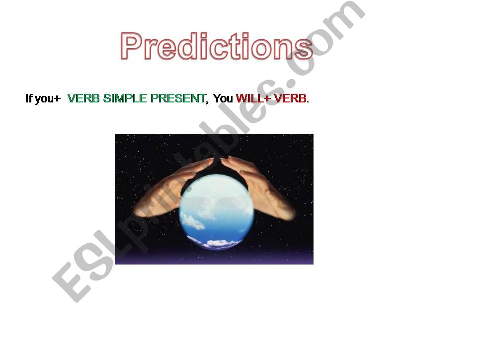 PREDICTIONS If you youll powerpoint