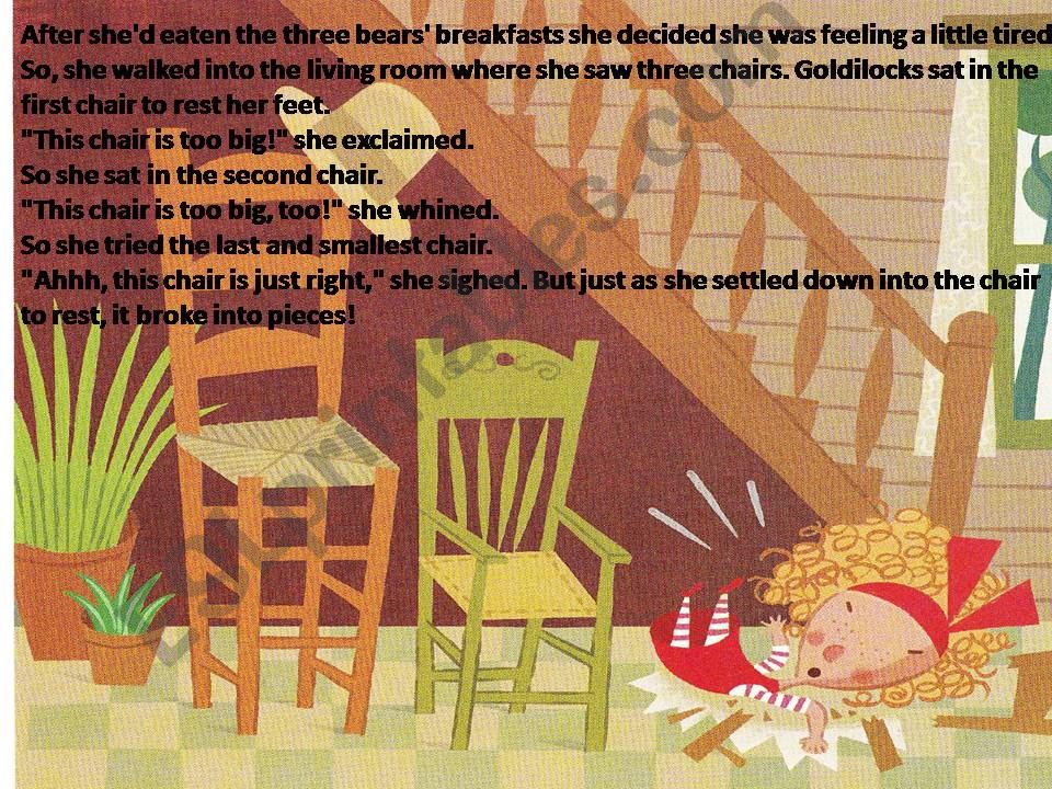 goldilocks 4-8 powerpoint