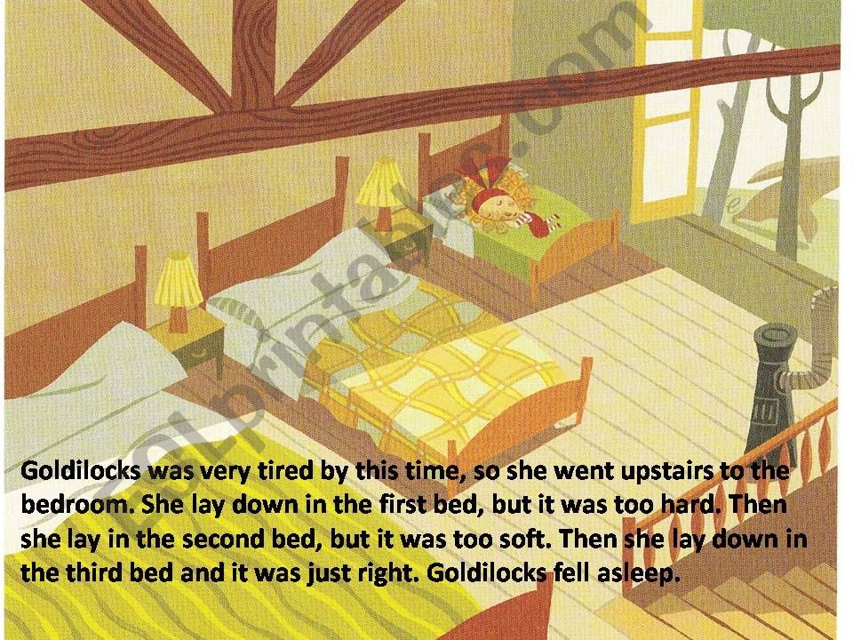 goldilocks 5-8 powerpoint