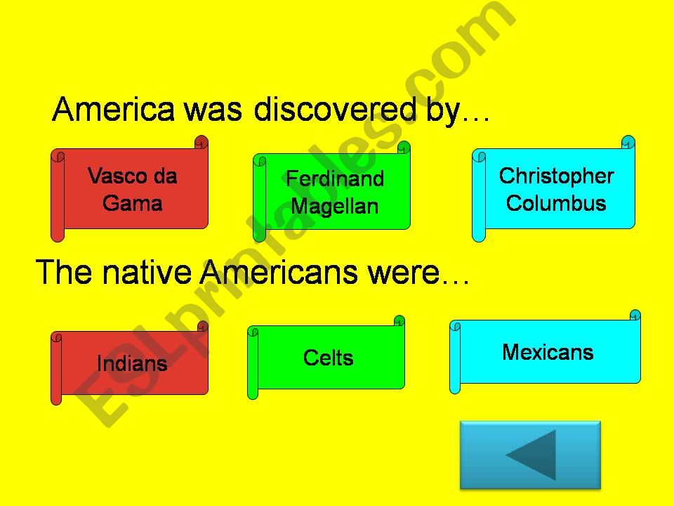The game USA powerpoint