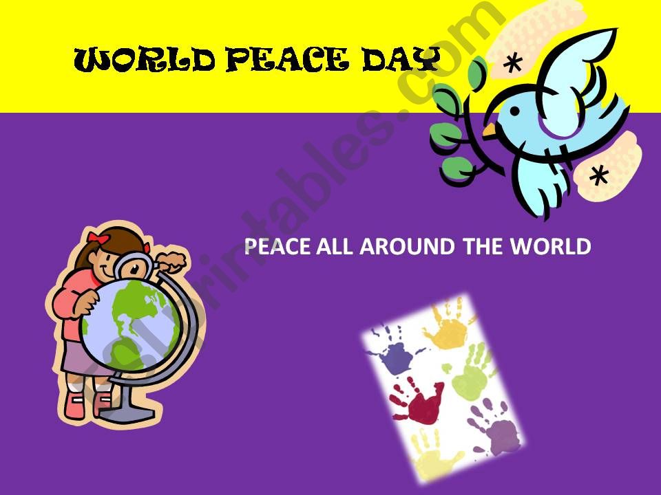 World Peace Day powerpoint