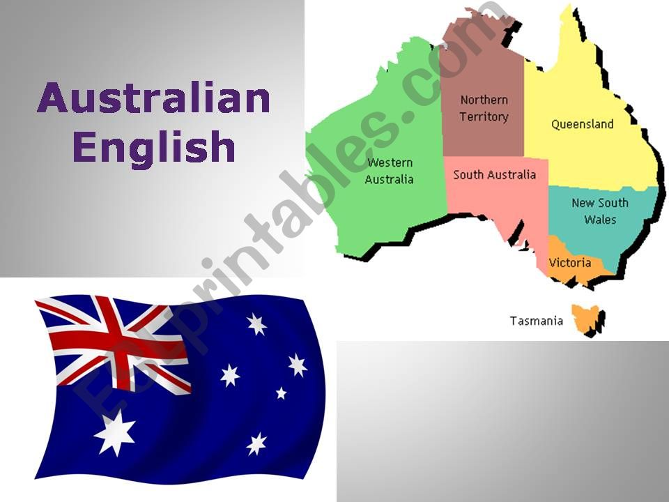 Australian and New Zealand English