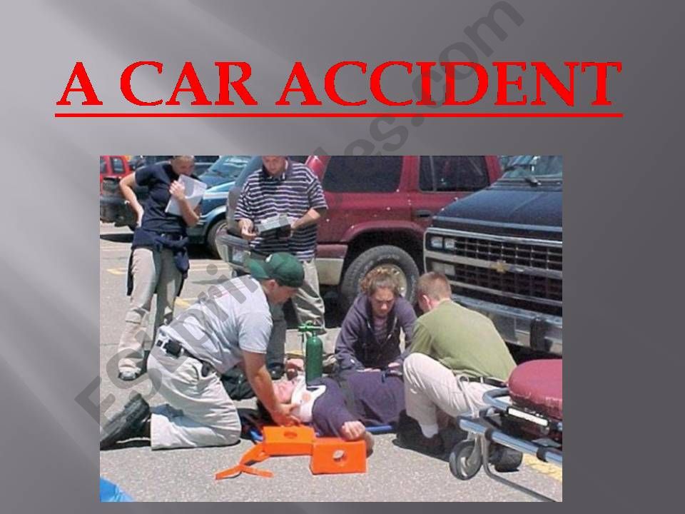 a car accident powerpoint