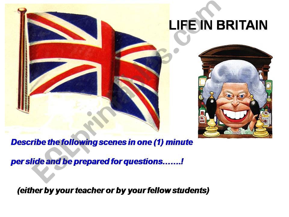 UK Conversation Topics powerpoint