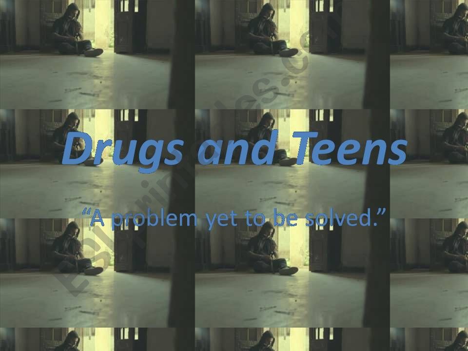 Drugs and teens powerpoint