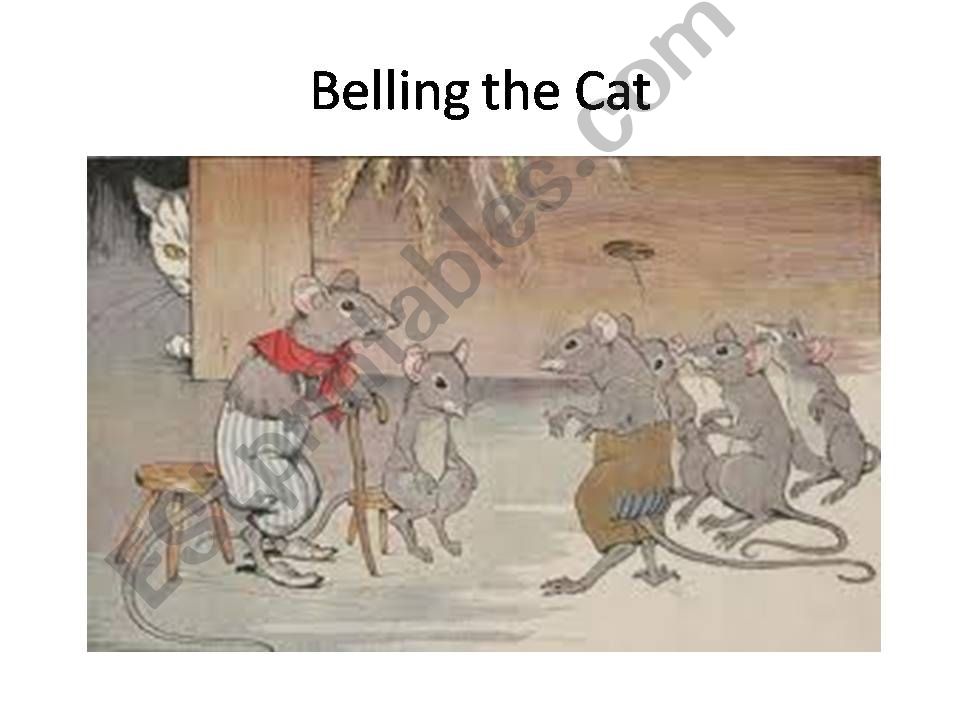 Belling the cat powerpoint
