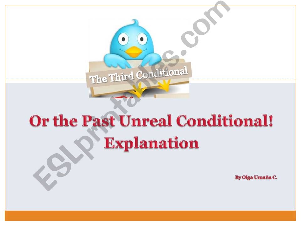 Third Conditional or Speculations
