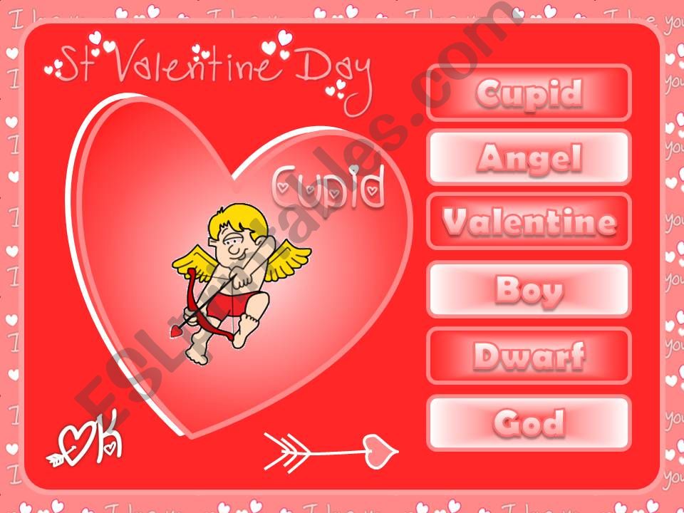 St Valentine - Animated game (2/3)