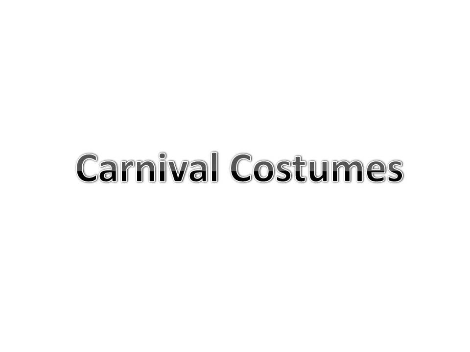 Carnival Costumes powerpoint