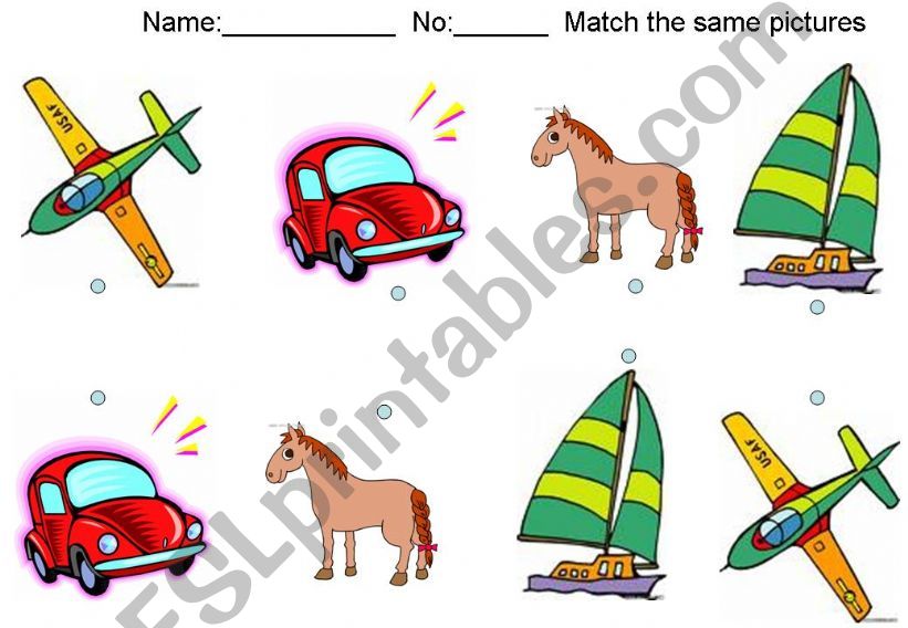 I spy --transport in art powerpoint