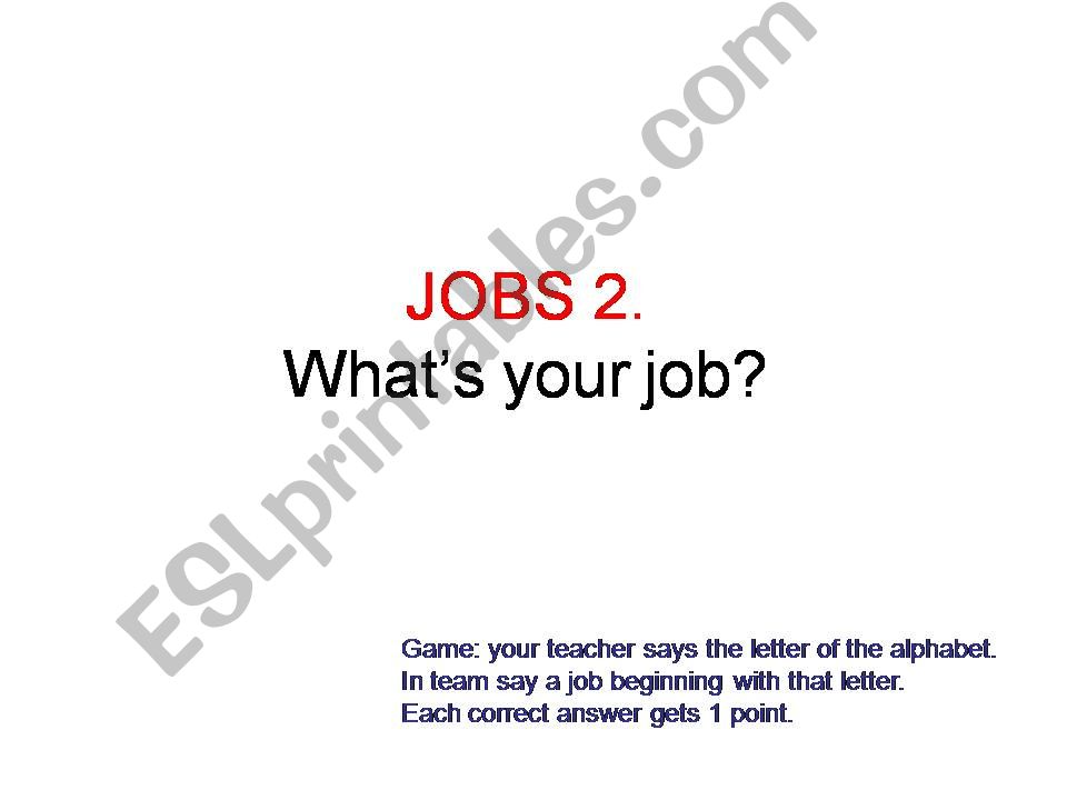 Jobs 2 powerpoint