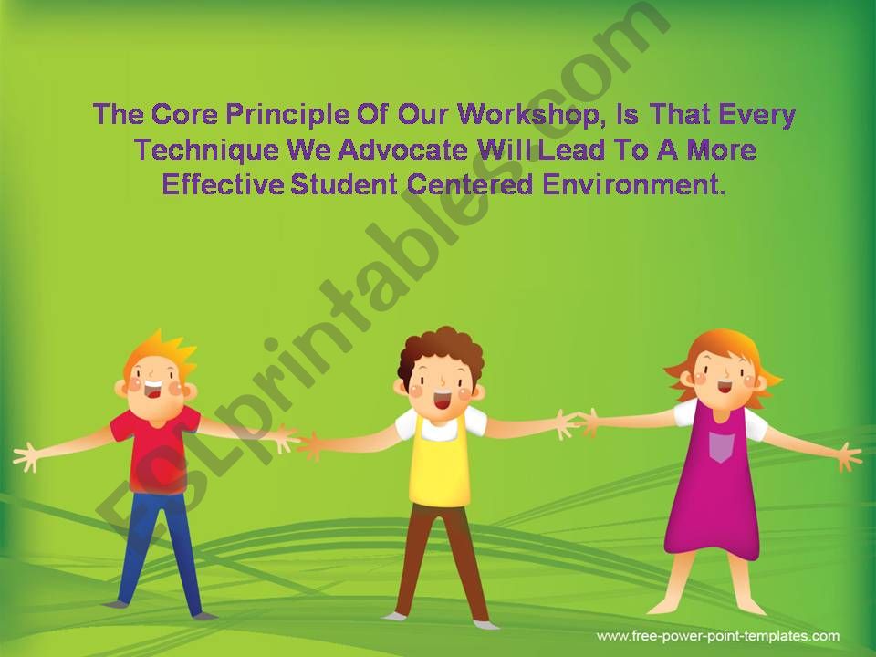 workshop for primary school  teachers